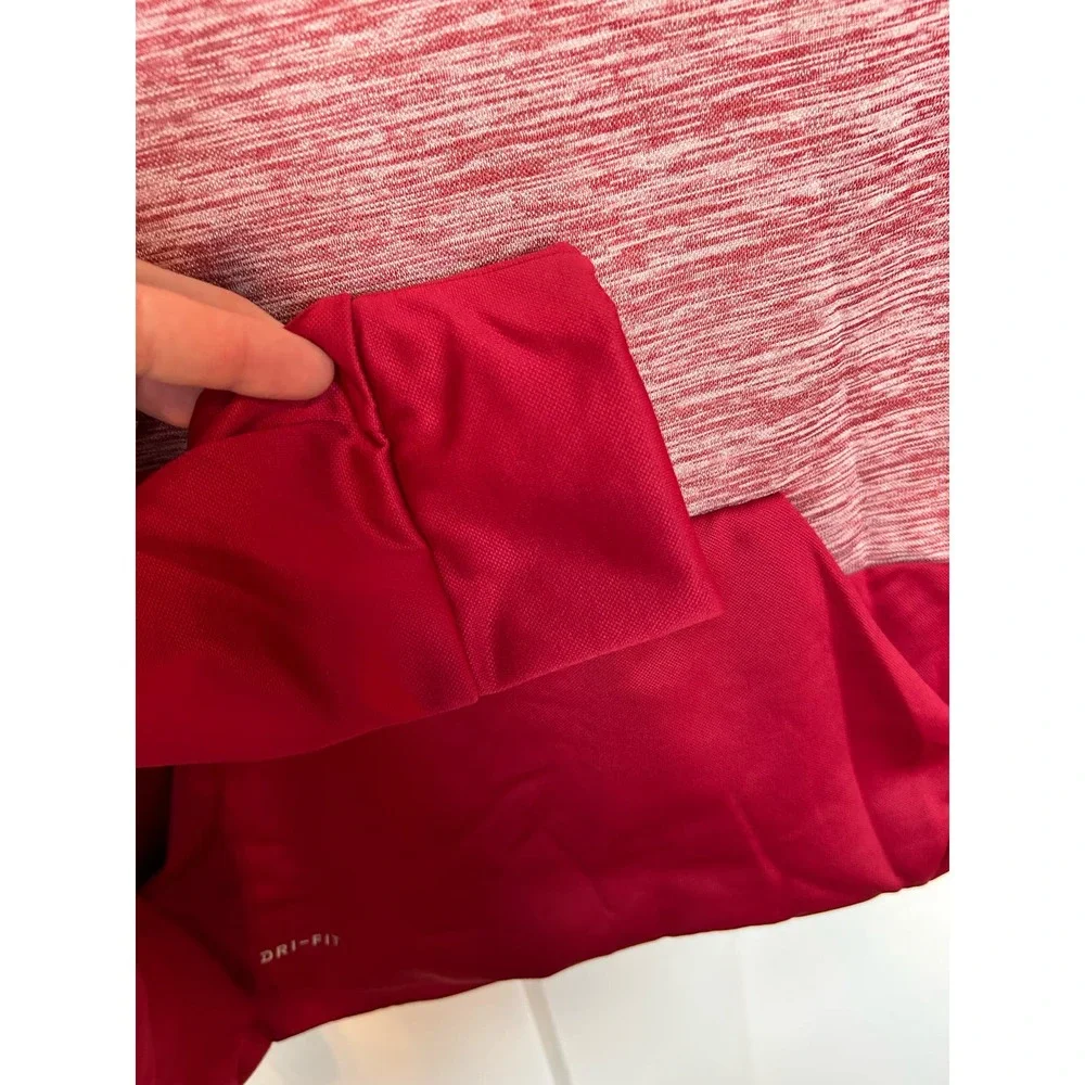 Nike Youth Dri Fit Loose Fit Therma Training‎ Hoodie Sweatshirt Pockets Red XL